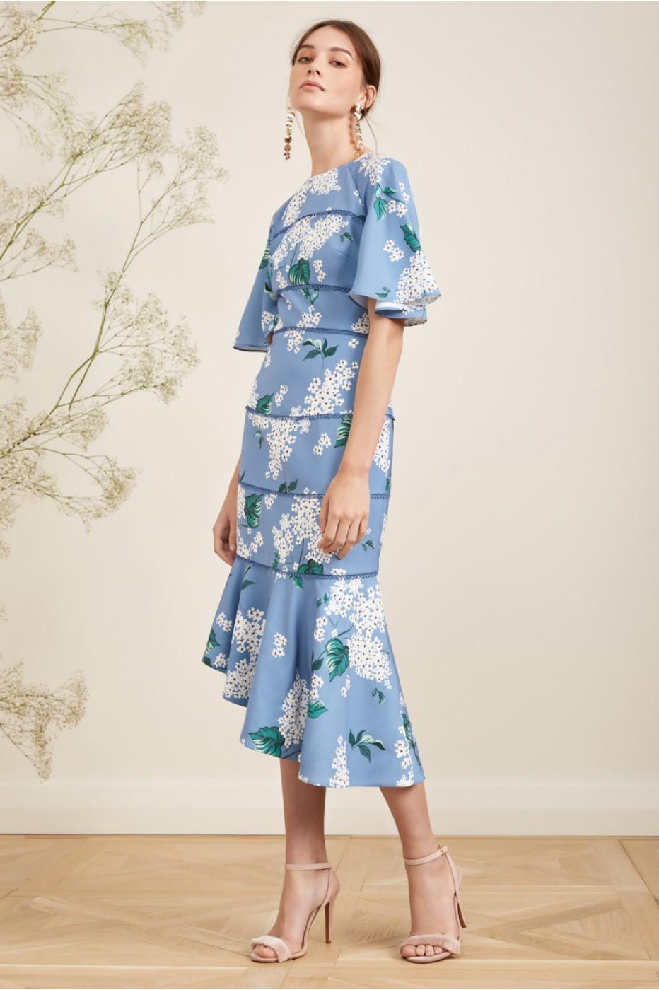 keepsake wild thoughts midi dress