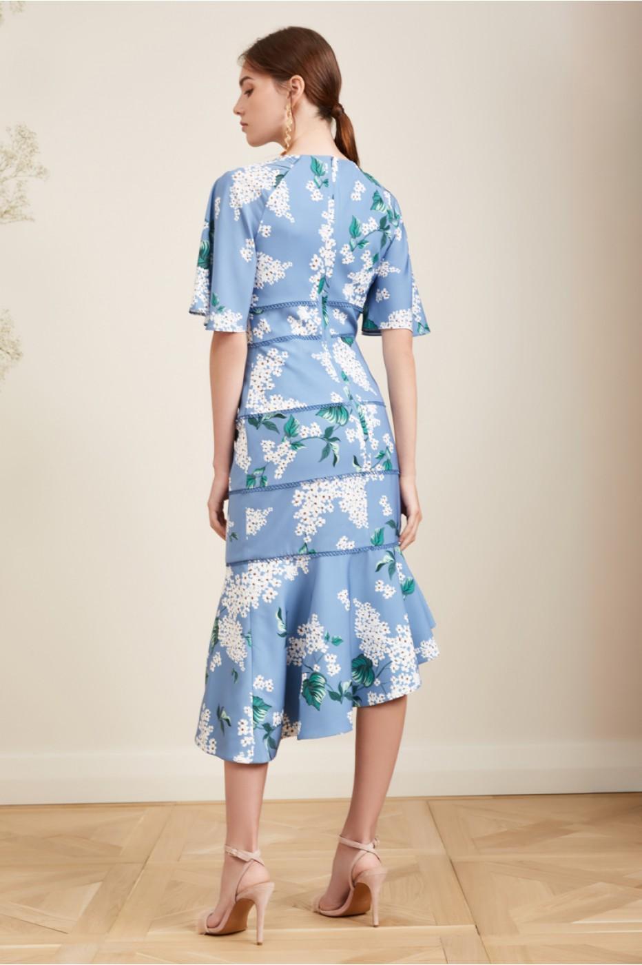 keepsake wild thoughts midi dress