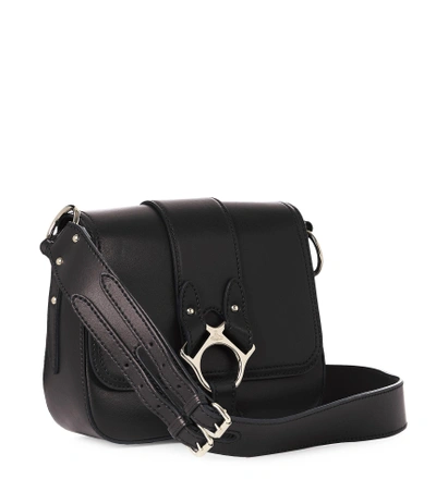 Shop Vivienne Westwood Large Folly Saddle Bag 43050014 Black
