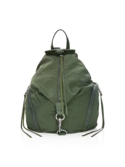 Shop Rebecca Minkoff Women's Julian Nylon Backpack In Olive