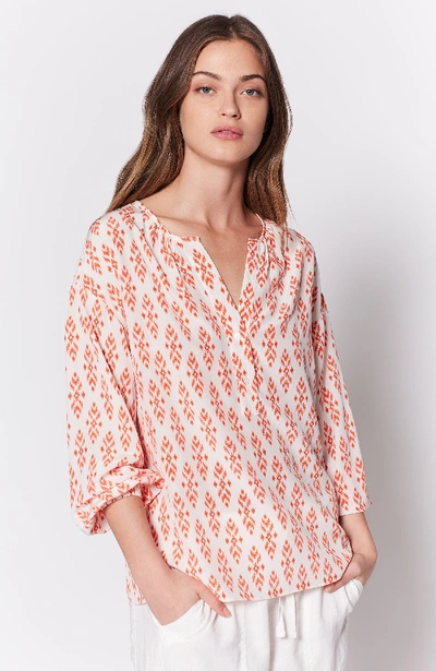 Shop Joie Dimna Silk Top In Salsa