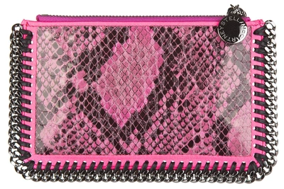 Shop Stella Mccartney Pochette A Mano Damen  Faux Python Mini In Pink