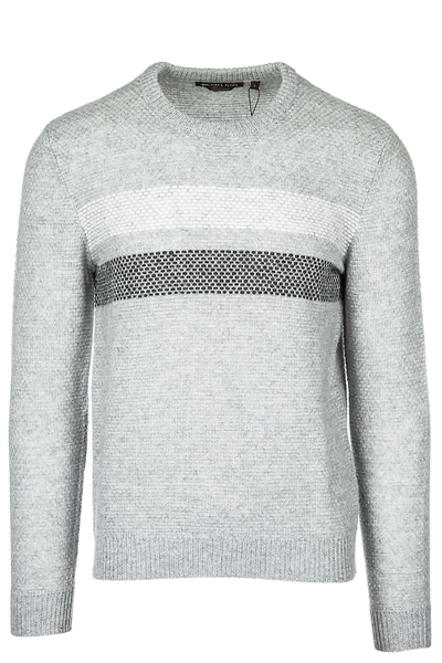 Shop Michael Kors Men's Crew Neck Neckline Jumper Sweater Pullover In Grey