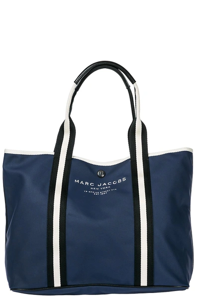Shop Marc Jacobs Women's Leather Shoulder Bag In Blue