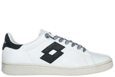 Shop Lotto Leggenda Men's Shoes Leather Trainers Sneakers Autograph In White