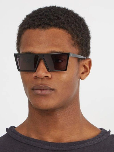 Retrosuperfuture W Acetate Sunglasses In Black | ModeSens