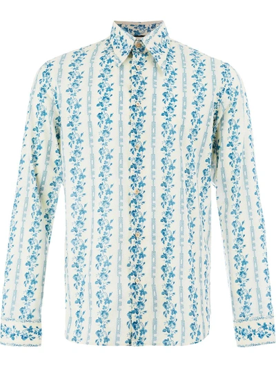 Shop Gucci Floral Print Shirt