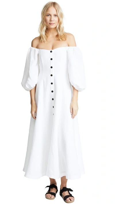 Shop Mara Hoffman Mika Dress In White