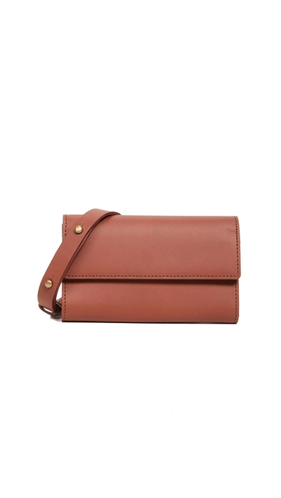 Shop Vereverto Ado Convertible Belt Bag In Brown