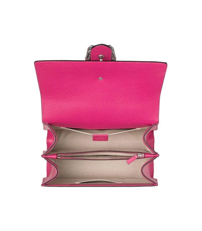 Shop Gucci Pink Dionysus Medium Top Handle Bag