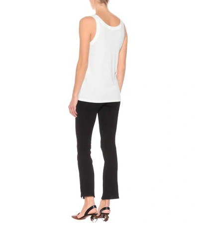 Shop The Row Frankie Silk-blend Tank Top In White