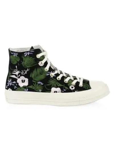 Shop Converse Chuck 70 High-top Floral Sneakers In Multi