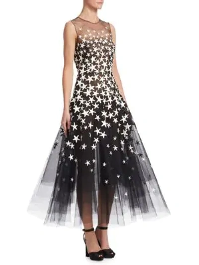 Oscar de la renta star dress hot sale