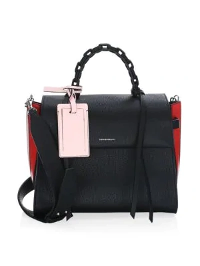 Shop Elena Ghisellini Game Angel Top Handle Bag In Multi