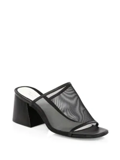 Shop Rag & Bone Emmy Mesh Sandals In Black