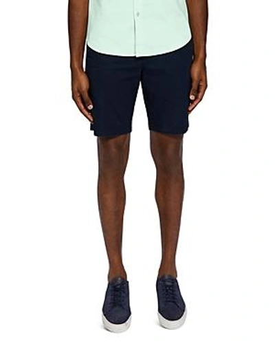 Shop Ted Baker Rowsho Geo Printed Shorts In Navy