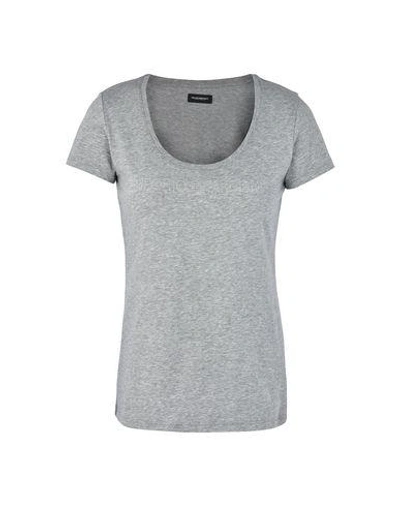 Shop Emporio Armani Undershirt In Light Grey