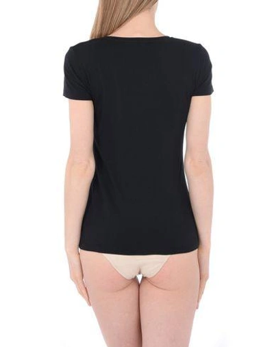 Shop Emporio Armani Undershirts In Black