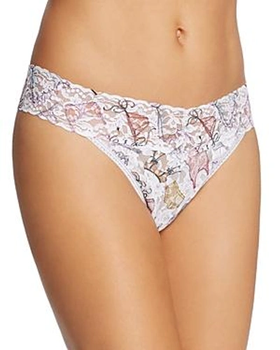 Shop Hanky Panky Original-rise Printed Thong In Pretty Little Things