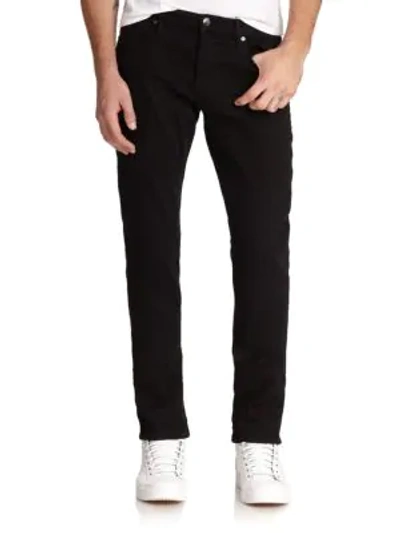 Shop Frame L'homme Slim Fit Jeans In Black