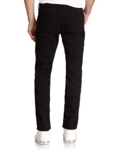 Shop Frame L'homme Slim Fit Jeans In Black