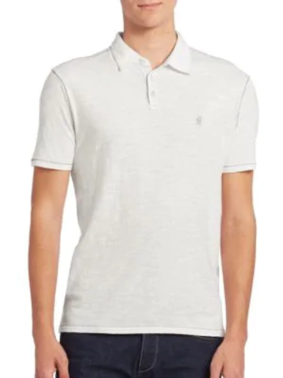 Shop John Varvatos Peace Polo In Black