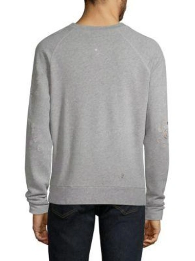 Shop Iro Classic Cotton Sweatshirt In Grey