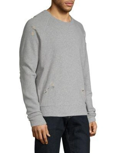 Shop Iro Classic Cotton Sweatshirt In Grey