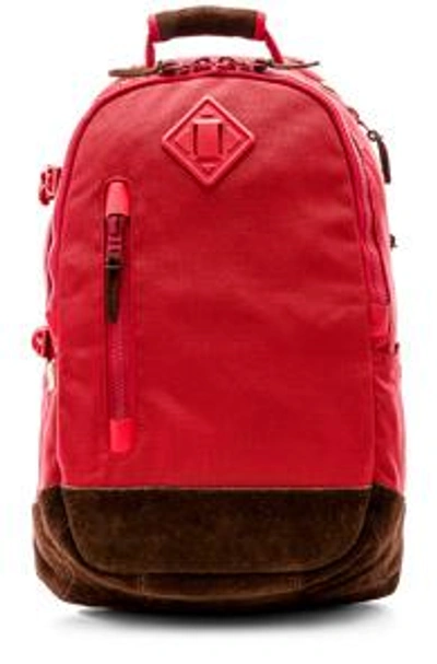 Shop Visvim Cordura 20l In Red