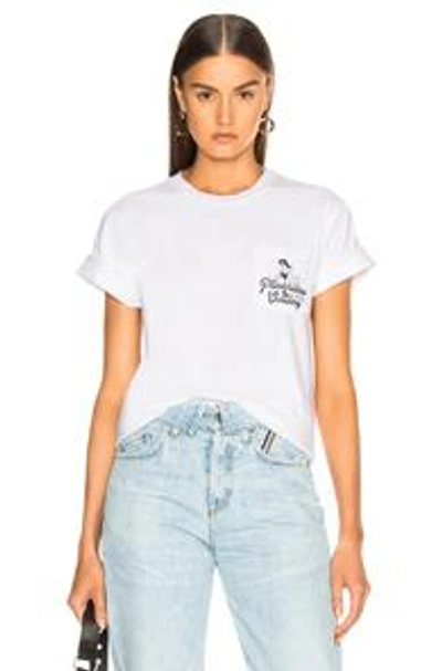 Shop Local Authority For Fwrd Pleasure Motel Pocket Tee In White