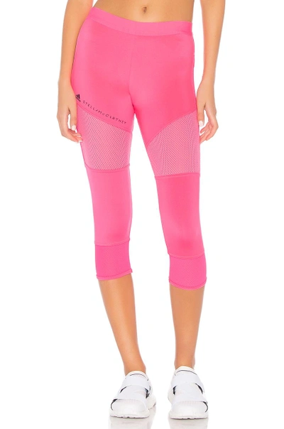 Shop Adidas By Stella Mccartney Essential 7/8 Legging In Pink