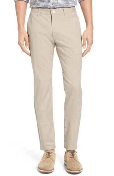 Shop Bonobos Tailored Fit Washed Stretch Cotton Chinos In Millstones