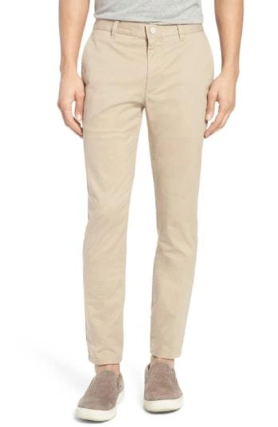 Shop Bonobos Tailored Fit Washed Stretch Cotton Chinos In True Khaki