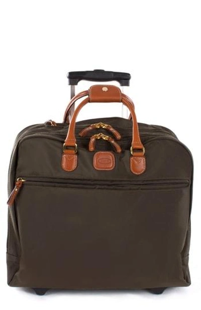 Shop Bric's X-travel Pilot Case - Green In Olive