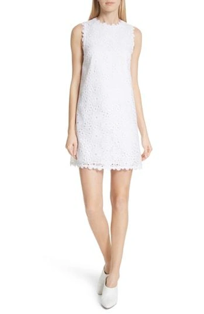 Kate Spade Lace Shift Dress In Fresh White | ModeSens