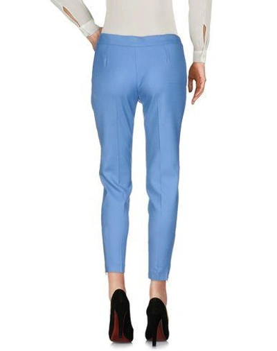 Shop Stella Mccartney Pants In Pastel Blue
