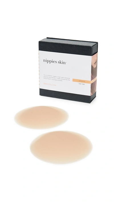Shop Bristols 6 Nippies Skin Adhesive Covers Size 2 In Medium
