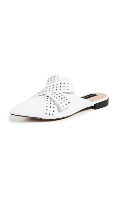 Shop Steven Vander S Mules In White