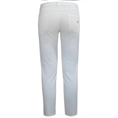 My Pair Of Jeans White / Green Emerald Boyfriend