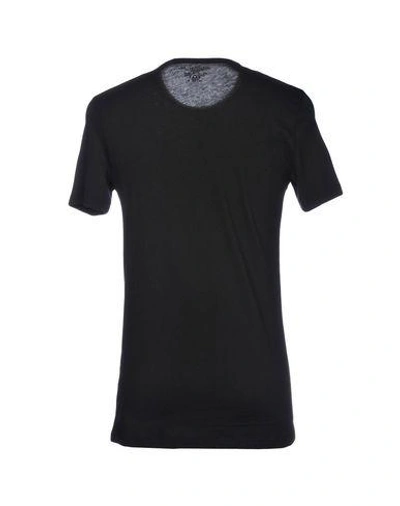 Shop Majestic T-shirt In Black
