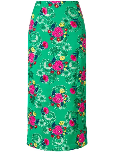 Shop Marni Straight Midi Skirt