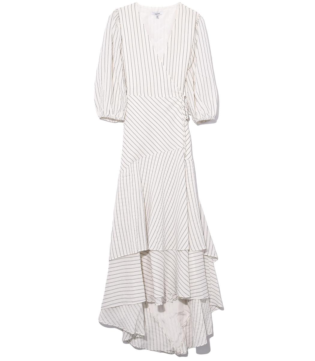ganni vanilla ice dress