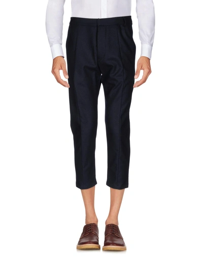 Shop Low Brand Casual Pants In Dark Blue