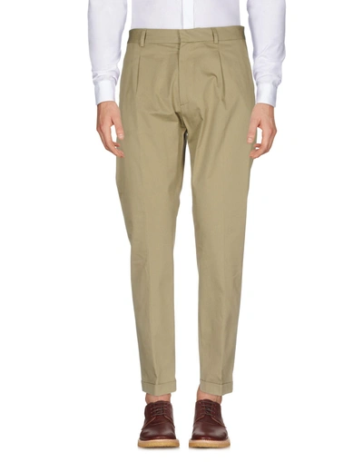 Shop Low Brand Casual Pants In Khaki