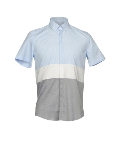 Shop Low Brand Shirts In Sky Blue