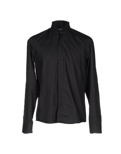 Shop Low Brand Solid Color Shirt In Black