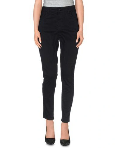 Shop Manila Grace Casual Pants In Black