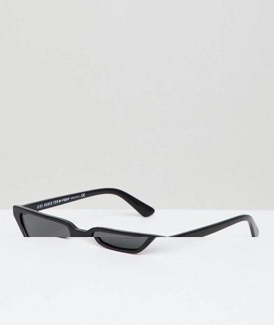 Shop Vogue Eyewear Cat Eye Sunglasses By Gigi Hadid - Black