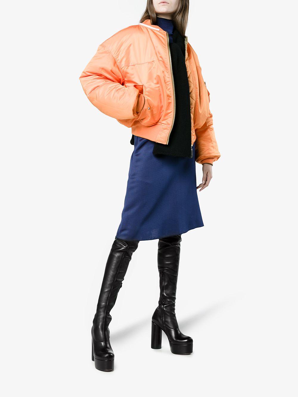 vetements thigh high boots