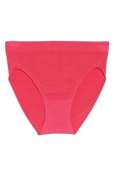 Wacoal Bsmooth High-cut Bikini Briefs In Pink Peacock
